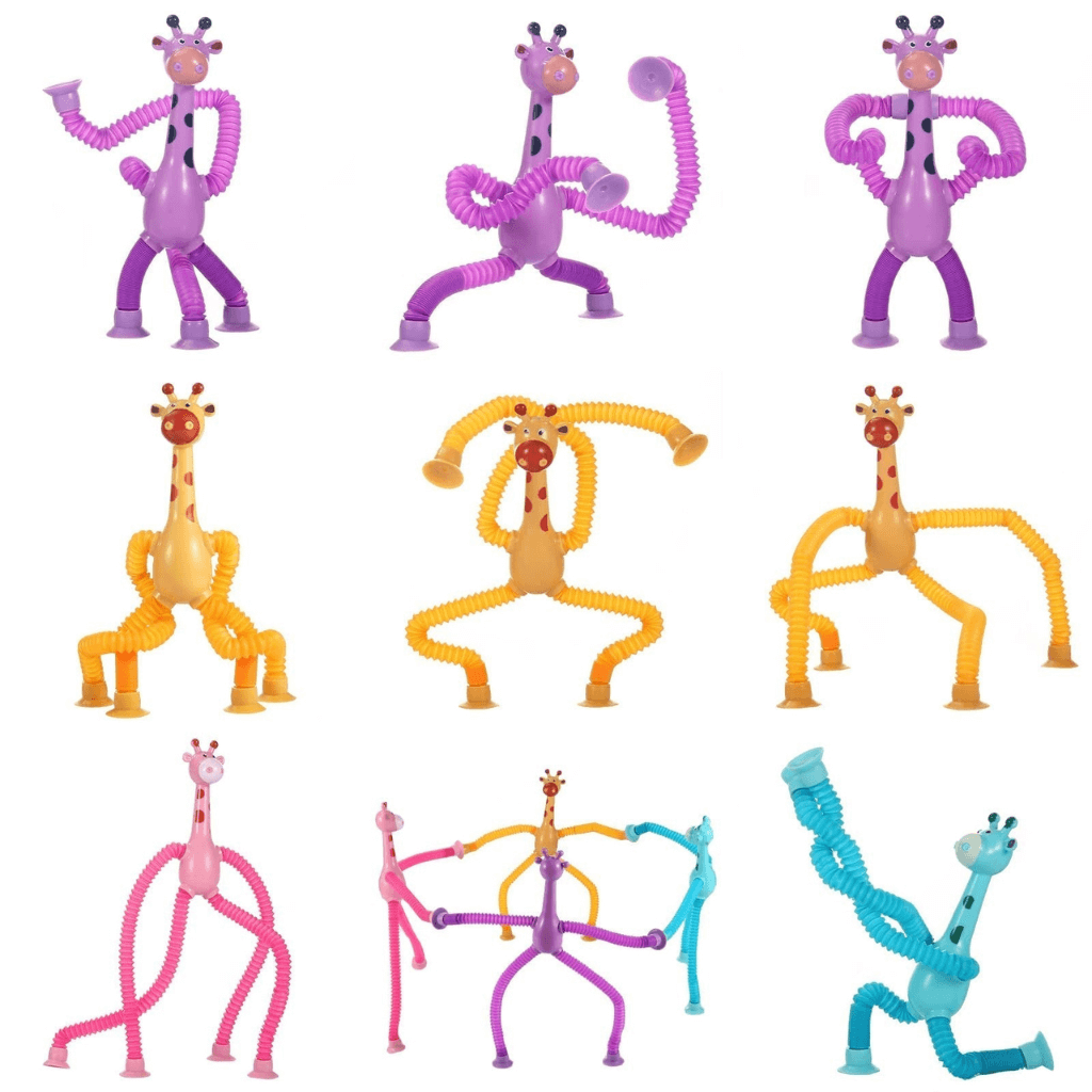 Brinquedo Infantil - Girafa Pop Tube