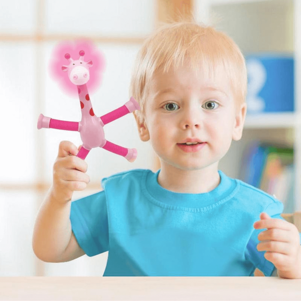 Brinquedo Infantil - Girafa Pop Tube