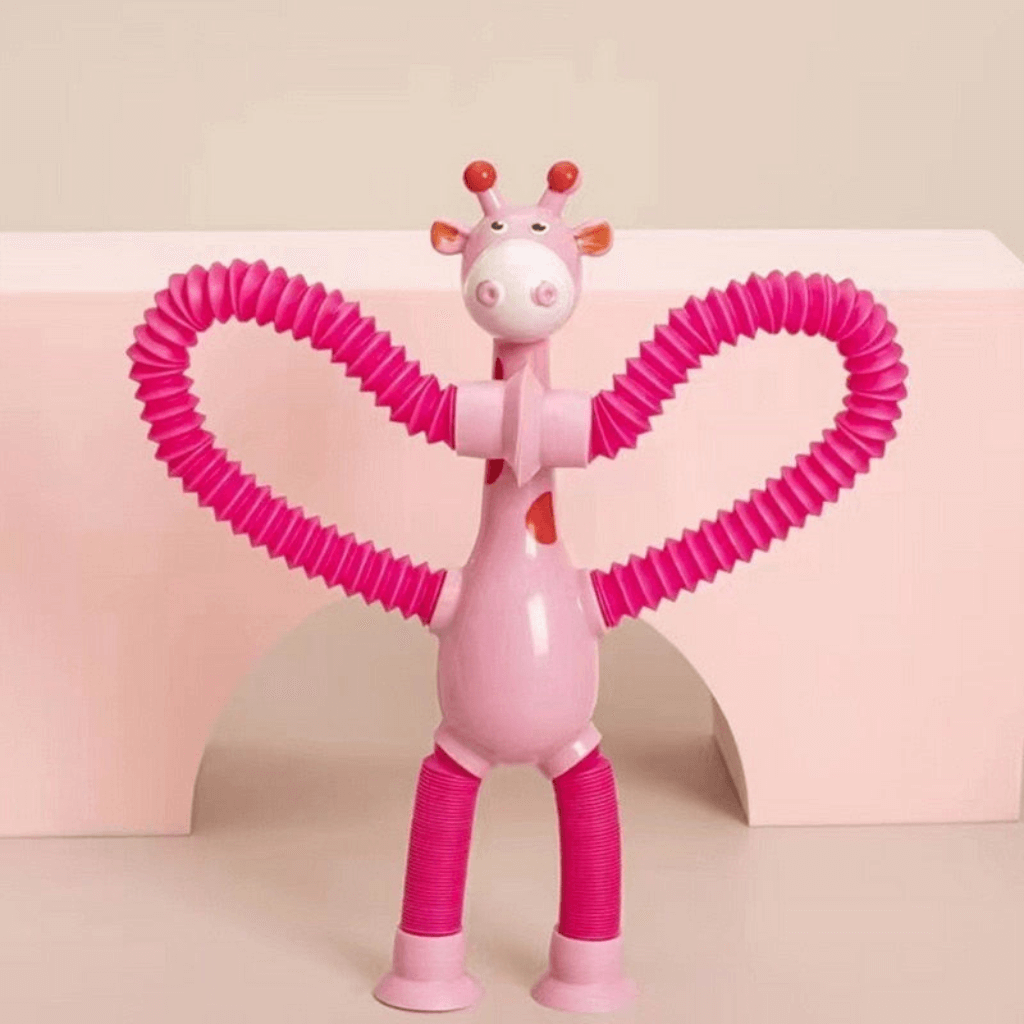 Brinquedo Infantil - Girafa Pop Tube