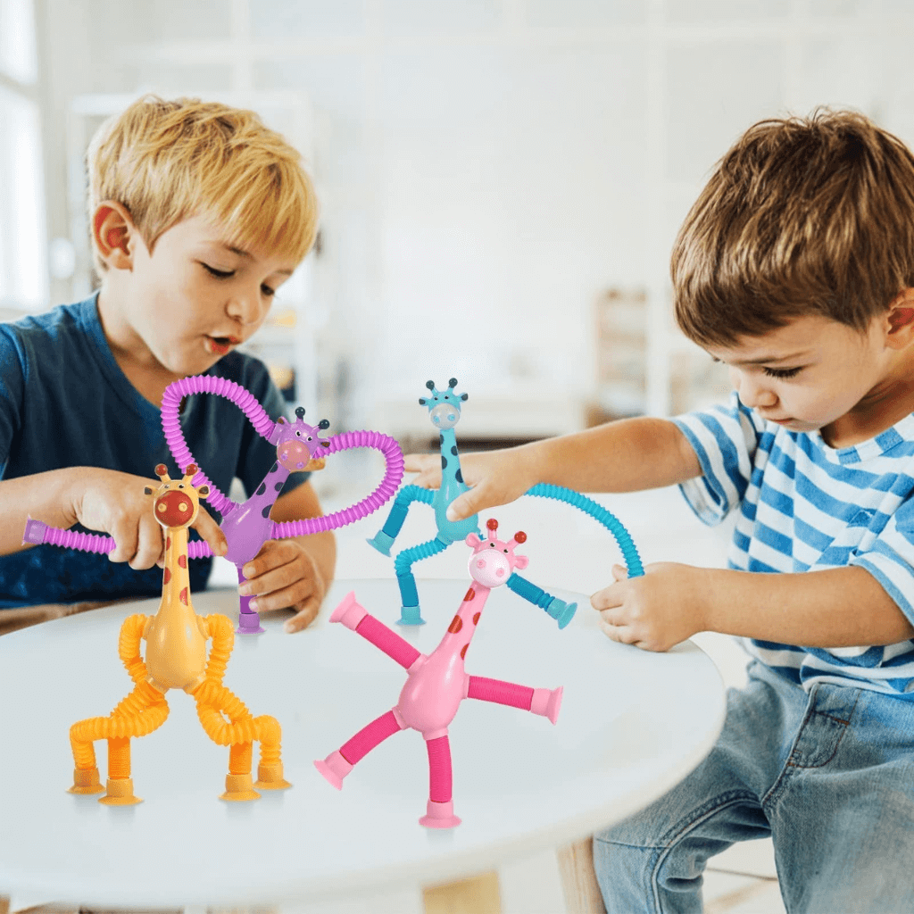 Brinquedo Infantil - Girafa Pop Tube