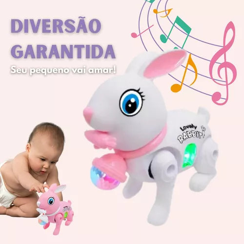 Brinquedo Coelhinho De Brinquedo Musical Led