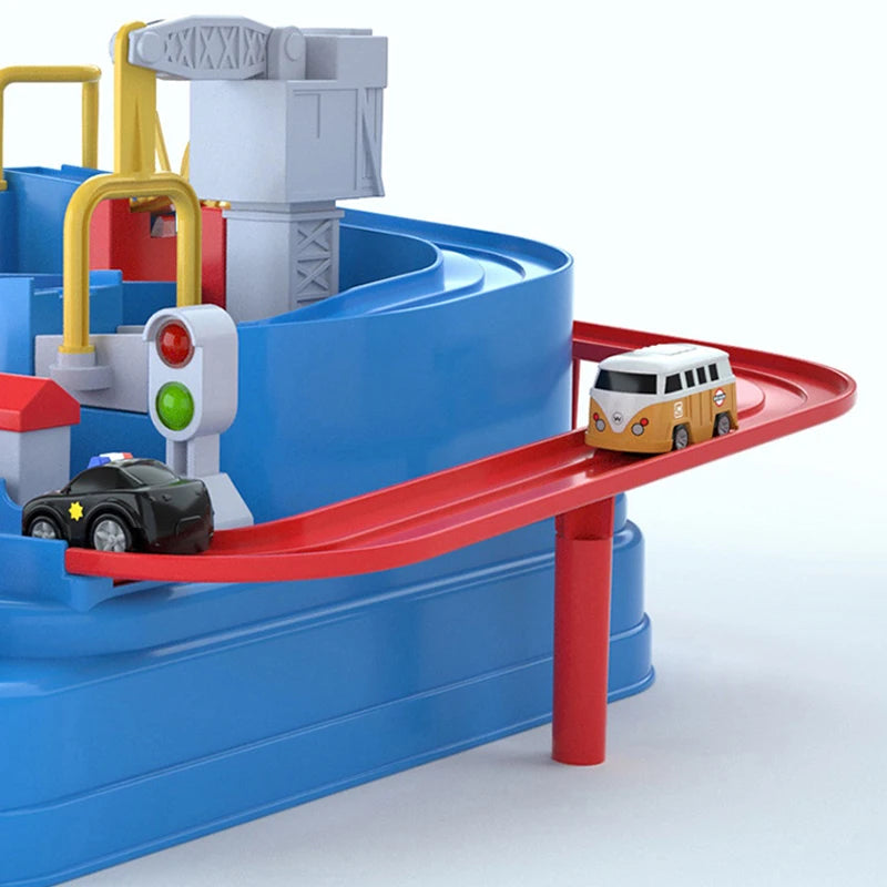 Brinquedo Educativo Pista com 4 Carros - CarsToys