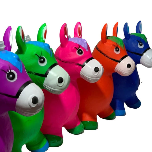 Cavalinho Upa Upa Pula Com Musical - Sem Bomba