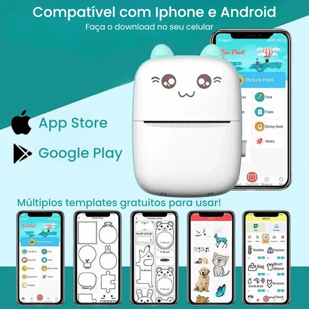 Mini Impressora - Kiki Printer