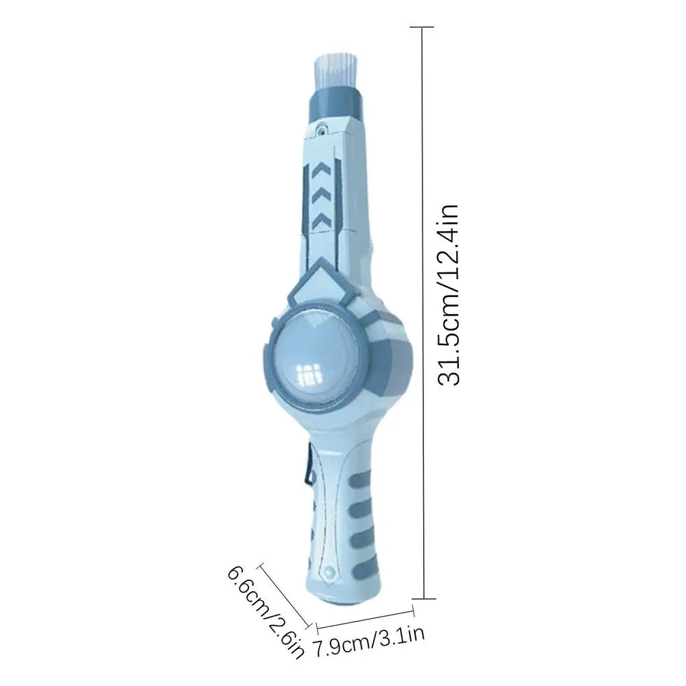 Varinha de bolha e fumaça