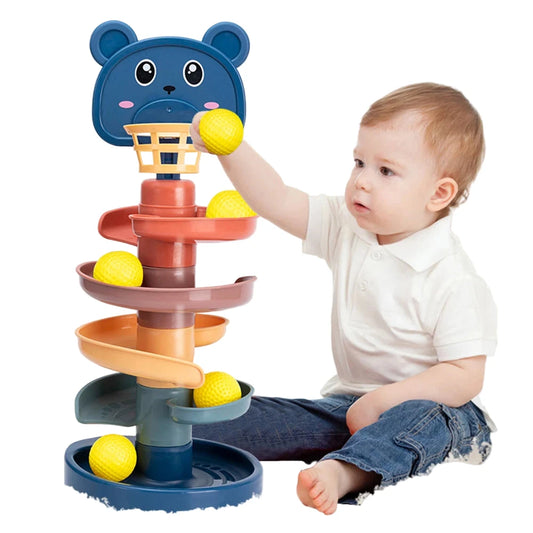 Torre Espiral de Bola Baby Urso