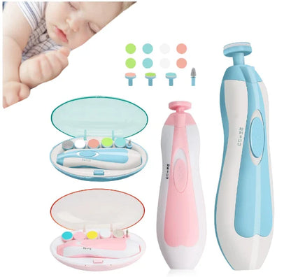 Cortador Aparador Lixador De Unha Bebê Criança Infantil Elétrico C/6 Refis - Neverdie Store