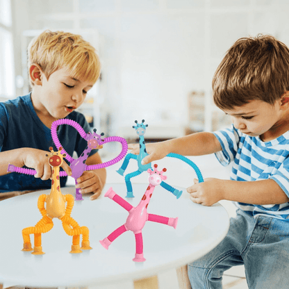Brinquedo Infantil - Girafa Pop Tube