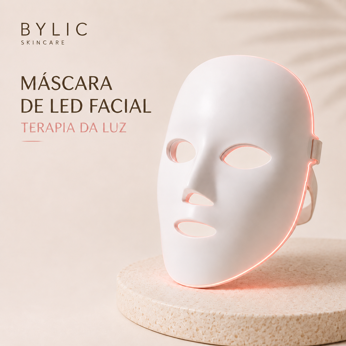 Aparelho de LED Facial - Máscara Terapêutica