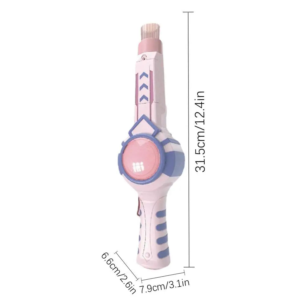 Varinha de bolha e fumaça