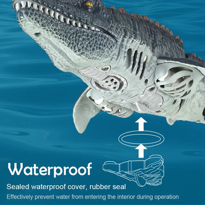 Mosasaurus- Jacaré de controle remoto
