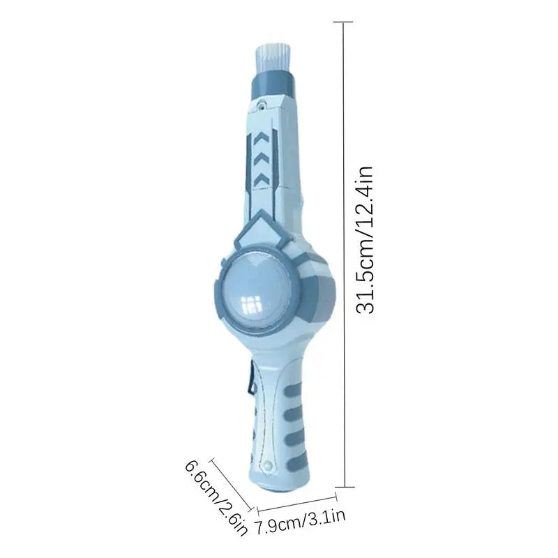 Varinha de bolha e fumaça
