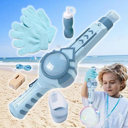 Varinha de bolha e fumaça