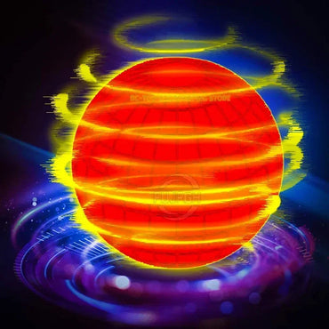 Bola Mágica Voadora Brinquedo Led Recarregável