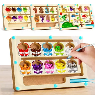 Labirinto Magnético Montessori Infantil
