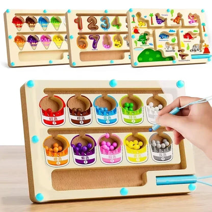 Labirinto Magnético Montessori Infantil