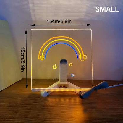 Lousa Luminária LED de 7 Cores
