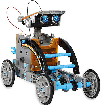 Robô Energia Solar Brinquedo de Construção 12 em 1 - RobotToy